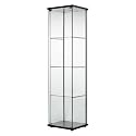Furniture online: Ikea Detolf Glass Curio Display Cabinet Black