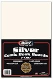BCW Backing Boards, 7 x 10 1/2", Silver