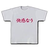 【twitter風？】アピールシリーズ　快感なう Tシャツ(シルバーグレー) M