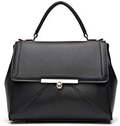 2015 new handbag summer models Kelly bag shoulder portable Messenger bag small bag diagonal Ms. Chao (Black)