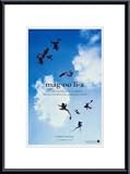 Magnolia by unknown 17.00X11.00 Framed with Black Metal Frame