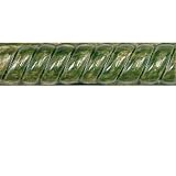 Florida Tile Artsy Rope Decoratives Classic Green Ceramic Tile & Stone