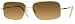 Oliver Peoples ARIC Rectangular Aviator Sunglasses