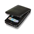 EASYi - Luxury Black Genuine Leather Case Cover & Screen Protector for New Apple iPod Touch 3RD Generation 2009/10 - 8GB 32GB 64GB