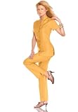 Linen-Blend Pant Set