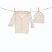 BAREFOOT DREAMS CozyChic Cardigan and HAT Set (03-06 Months, Pink)