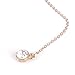 NEROY Women Simple Retro Style Sequins Pendant Metal Multilayer Alloy Necklace