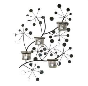 Fireworks Wall Tea Light with mirrors