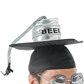 Beer Keg College Graduation Cap