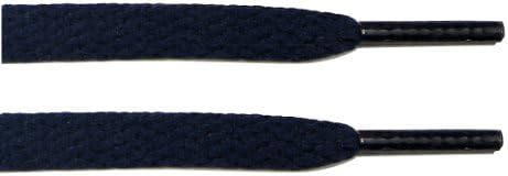 27" NAVY Flat Shoelace For All Women's Dress Shoes