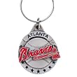 Atlanta Braves Pewter Keychain