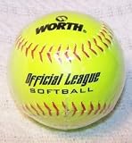 Worth Official League Yellow Softball