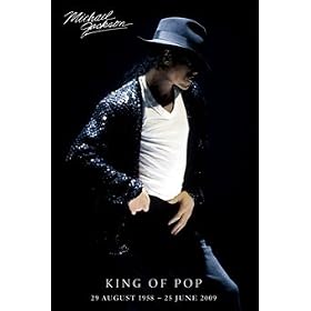 Michael Jackson Signature King of Pop Poster