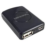 Lenmar PowerPort Mini Any Where Charger for iPhone 1G, 3G, 3G S, and most BlackBerry Phones (Black)