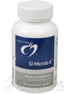 Designs For Health GI Microb-X -- 60 Vegetarian Capsules