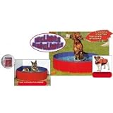 Karlie - Doggy Pool - Blau/Rot 120 x 30cm