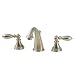 Price Pfister 049E0BK Catalina Double-Handle Widespread Lavatory Faucet with Pop-Up, Brushed Nickel