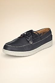 North Coast Leather Lace Up Boat Shoes