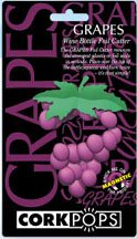 Cork Pops Purple Grapes Foil Cutter