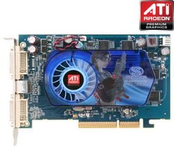 Sapphire ATI Radeon HD3650 Grafikkarte (AGP, 512MB GDDR2 Speicher, DVI, 1 GPU)
