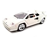 Lamborghini Countach 5000 White 1:18 Diecast Model