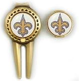 New Orleans Saints Hat Clip and Divot Tool Combo