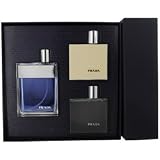 Prada by Prada SET-EDT SPRAY 3.4 OZ & AFTERSHAVE BALM 3.4 OZ & SHOWER GEL 3.4 OZ for MEN