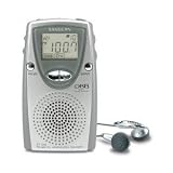 Sangean DT-210 FM-Stereo/AM PLL Synthesized Pocket Receiver