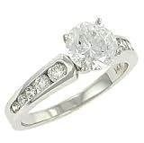 Round Diamond Engagement Ring .57cttw (cz ctr)