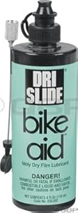 Bike Aid Dri-Slide 4oz. Lube with Needle Nozzle
