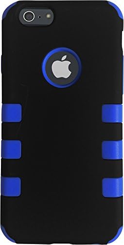 iPhone 6 Case, Sleekarmor Heavy Duty Shock Proof Hybrid Rugged Smart Phone Protective Cover For New iPhone 6 (4.7) Cell Phone - 2014 (Blue)