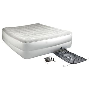 Coleman Queen Double-High Airbed with 120 Volt Pump by 