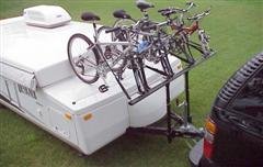 ProRac Tent Trailer Bike Carrier - 4 bike