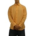 Mens Tommy Bahama orange 'Manma' long sleeve dress shirt. 100% authentic Tommy Bahama button up top made with the finest material and classic tailored cutting. Great lounge shirt at a wholsale price!