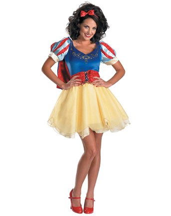 Disguise Costumes Unisex - Adult Sassy Prestige Snow White