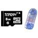 TOPRAM 8GB 8G microSD microSDHC Memory Card Transflash Class 6 with SD Adapter and R1 Card Reader - TRmicroSD8Gc6R1