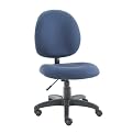 Swivel Task Chair Blue Fabric