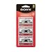 Sony 3-Pack 60min Micro Cassette