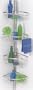 Stainless Steel Tension Pole Bath Shower Caddy