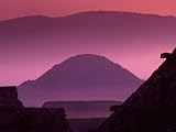 The Temple of Quetzalcoatl, Pyramid of the Sun, Teotihuacan, Mexico Premium Photographic Poster Print by Kenneth Garrett, 9x12