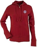 Minnesota Twins Womens Zip Front Hoody Sweatshirt Team Color - Small
