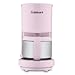 Cuisinart DCC-450PK 4-Cup Coffeemaker with Stainless Steel Carafe, Pink