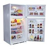 Haier 20.7 cu. ft. Frost-free Top Mount Refrigerator - Black