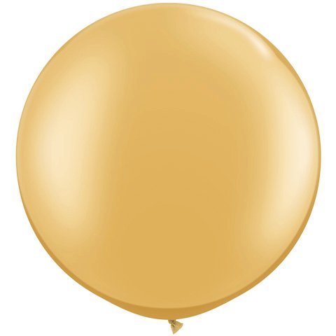 36 Inch Latex Balloon Metallic Gold (Premium Helium Quality) Pkg/3