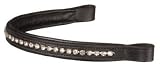 Browband w/Medium Clear Jewels