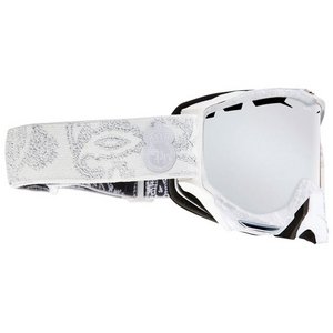 Womens Spy Optic Sunglasses Omega White Pais/Bronze Sil Mirror
