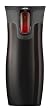 Contigo AUTOSEAL Stainless Steel Vacuum Insulated Tumbler, 16 Ounces, Black