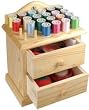 Smartek RX-24W Wooden Sewing Chest With Accessories