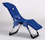Medium Ultima Stainless Steel Bath Chair - Blue Colour