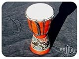 30cm Large Painted Djembe